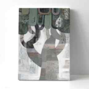 50x70 cm sekrety gabriela krawczyk obraz, na płótnie, wydruk, drzewo, portret
