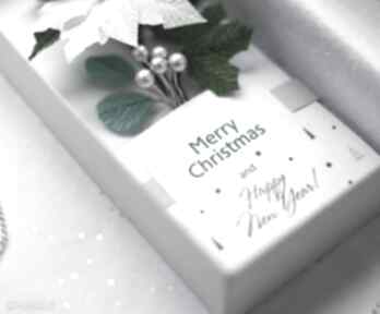 Karteczki 3d na prezent merry christmas kartki mira flowers93 wesołych, świąt