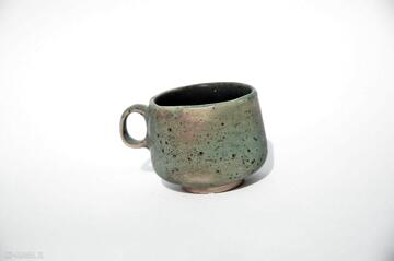 Filiżanka do espresso zielony kamień kubki ceramiczności kawa, mocna wyjątkowa, boho