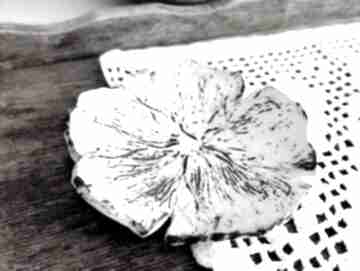 Poddstawka kwiat ceramika wooden love podstawka ceramiczna, na biżuterię, talerzyk