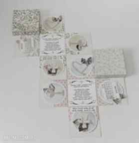 Pamiątka pierwszej komunii świętej scrapbooking kartki qachna box