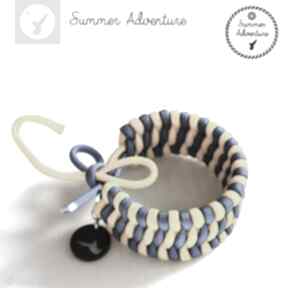 Bransoletka summer adventure - model sahara co libre design pleciona