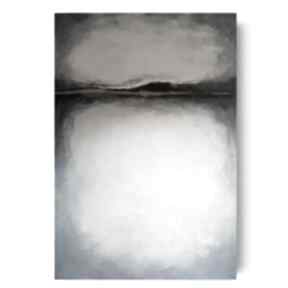 akrylowy formatu 70x100 cm paulina lebida abstrakcja, płótno, nowoczesny, obraz
