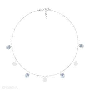 Choker kółeczkami swarovskim celebrate kółko swarovski prezent