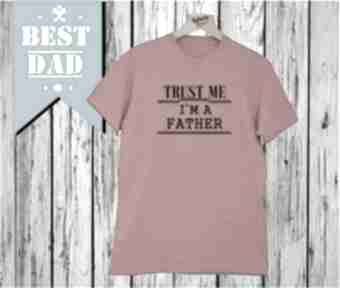 Koszulka z nadrukiem dla taty, super najlepszy tatuś, ojciec, mąż manufaktura koszulek