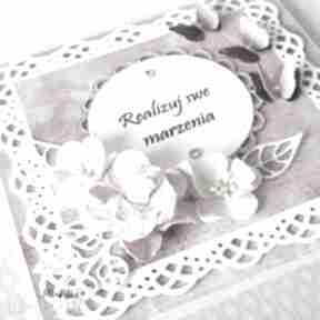 Realizuj marzenia scrapbooking rudlis urodziny, kartka, imieniny, rocznica, kobieca