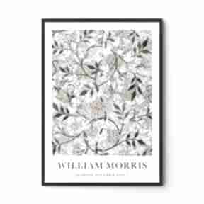 Plakat morris jasmine pattern - format A4 plakaty hogstudio, kwiaty, z kwiatami, dla kobiety