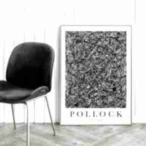 Pollock untitled - plakat 50x70 cm plakaty hogstudio, pollcok, obraz, obrazy, malarstwo