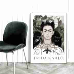 self portrait - 50x70 cm hogstudio plakat, plakaty, frida, kahlo, portret kobiety