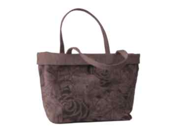 0001 czerwona torebka shopper bag 3w1 ekologiczna torba zakupy