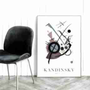Kandinsky - 50x70 cm hogstudio plakat, do salonu, abstrakcja, plakaty wnętrza, modne