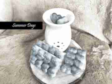 Summer days - wosk sojowy zapachowy dom luxury candles do kominka, cytrusowy, świeca, letnie