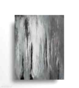 Abstrakcja obraz akrylowy formatu 60x80 cm paulina lebida, akryl