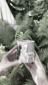 Kubek ceramika misty art studio ceramiczny, alpaka, lama, prezent, rękodzieło, kaktus
