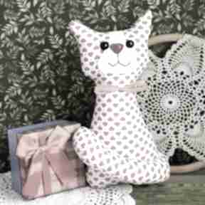 Kotek torebkowy - roma 25 cm maskotki mały koziołek, serce, miłość, gwiazdka, walentynki