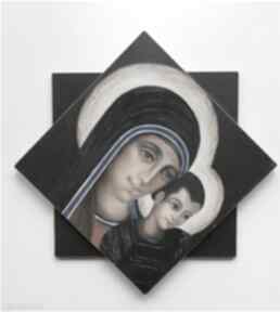 Pomysły na prezenty! Madonna z dzieciątkiem, olejny joannatkrol maryja, jezus, obraz sakralny