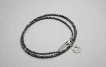 Diamenty black choker naszyjnik - szlachetna kolekcja ki ka pracownia, krótki, kamienie