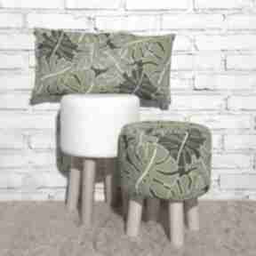 Poduszka monstera 30x60 czarna owca store, pillow, sypialnia, salon