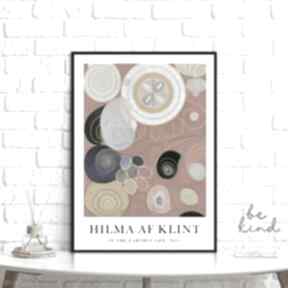 Hilma af in the earthly life no 3 - 40x50 cm hogstudio plakat, plakaty, klint, reprodukcje