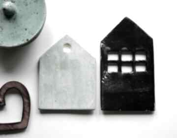 2 domki ceramiczne ceramika wooden love, domek, morze