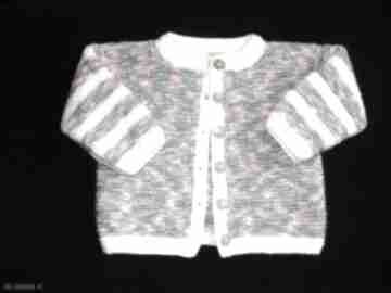 "tęczowy" gaga art sweterek, rękodzieło, niemowlę, cieplutki