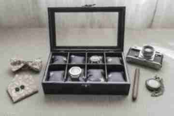 Pudełka treetrue art drewno, pudełko na zegarki, prezent, dzień ojca, organizer