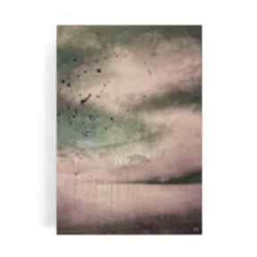 Abstrakcja obraz akrylowy formatu 70x50 cm paulina lebida, akryl
