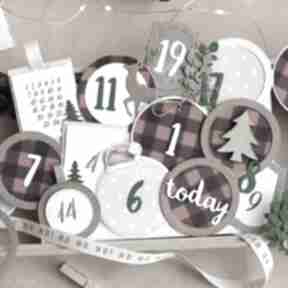 Pomysł na upominek: etykietki do kalendarza adwentowego dekoracje annamade adwent