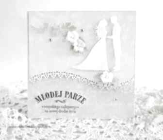 Młodej parze scrapbooking kartki