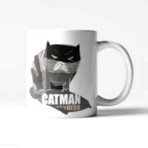 catman my hero kubki fajny motyw bohater, kot, cat, przyjaciel, kubek, personalizacja