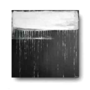 Abstrakcja obraz akrylowy formatu 50 cm paulina lebida, akryl