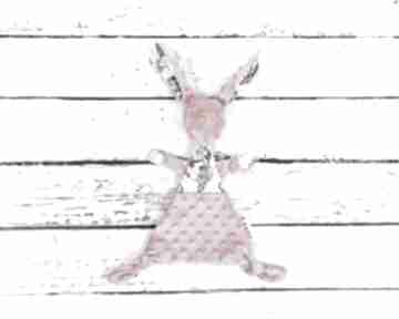 Luluś królik - dla niemowląt wróżki róż maskotki nuvaart - zabawka szmatka, dziecka