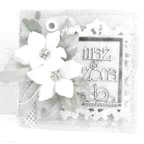 Ślub, rocznica: życznia. Gratulacje scrapbooking kartki marbella