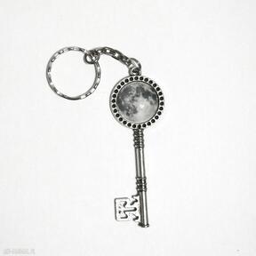 Breloczek klucz - księżyc breloki yenoo, do kluczy, pełnia, dla niej, prezent
