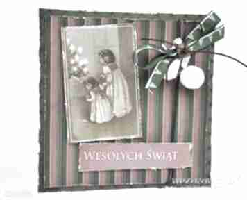 Pomysł na prezent święta! Wesołych scrapbooking kartki wrzosowisko świąt, karta, boże