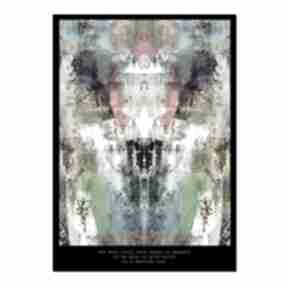Kaleidoscope II, abstrakcja, oryginalny plakat 50/70 cm