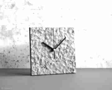 Industrialny zegar z papieru recyklingu zegary studio blureco surowy, ekologiczne dodatki
