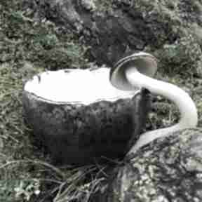 Kubek ceramiczny - grzyb ceramika smokfa, grzybowy, prezent, z grzybem, dla grzybiarza