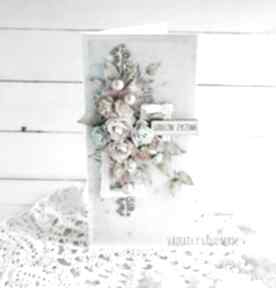 Zyczenia, urodziny, imieniny: kartka, okolicznościowa scrapbooking vairatka handmade