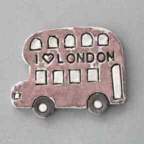 Londyn magnes ceramiczny magnesy kopalnia ciepla london, autobus, prezent, wielbiciel