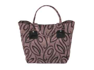 0009 czerwona torebka shopper bag 3w1 ekologiczna torba zakupy