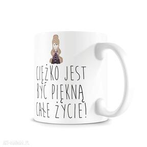 Kubek - ciężkie życie pięknej kubki niezwykły księżniczka, piękna, kawa