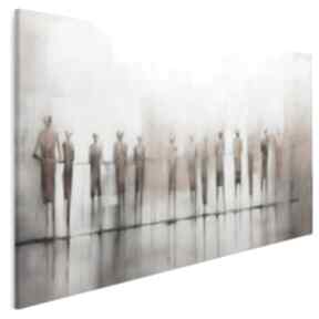 Obraz na - grupa abstrakcja stylowy 120x80 cm 117401 vaku dsgn postacie, postać ludzka, ludzi