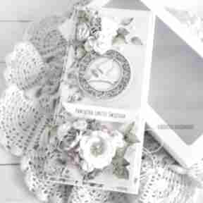 Chrzest chrzciny - pamiątka scrapbooking kartki