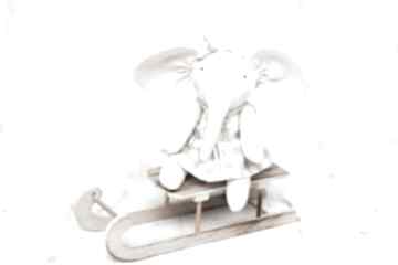 Upominek na święta: słonik przytulanka prezent personalizacja maskotki art shop lala