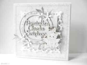 w pudelku scrapbooking kartki marbella chrzest, życzenia, pamiątka