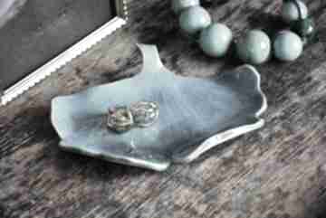 podstawka ceramiczna ceramika wooden love miłorzęb, na biżuterię