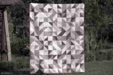 Patchwork, quilt - fiolet koce i narzuty