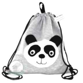 wodoodporny z dresu dla dziecka craftkasia worek, plecak, buty, kapcie, panda, przedszkole
