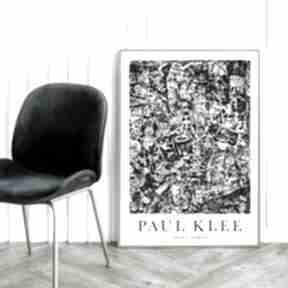 Paul klee small world - 40x50 cm hogstudio plakat, plakaty, do wnetrza, obraz, nowoczesny